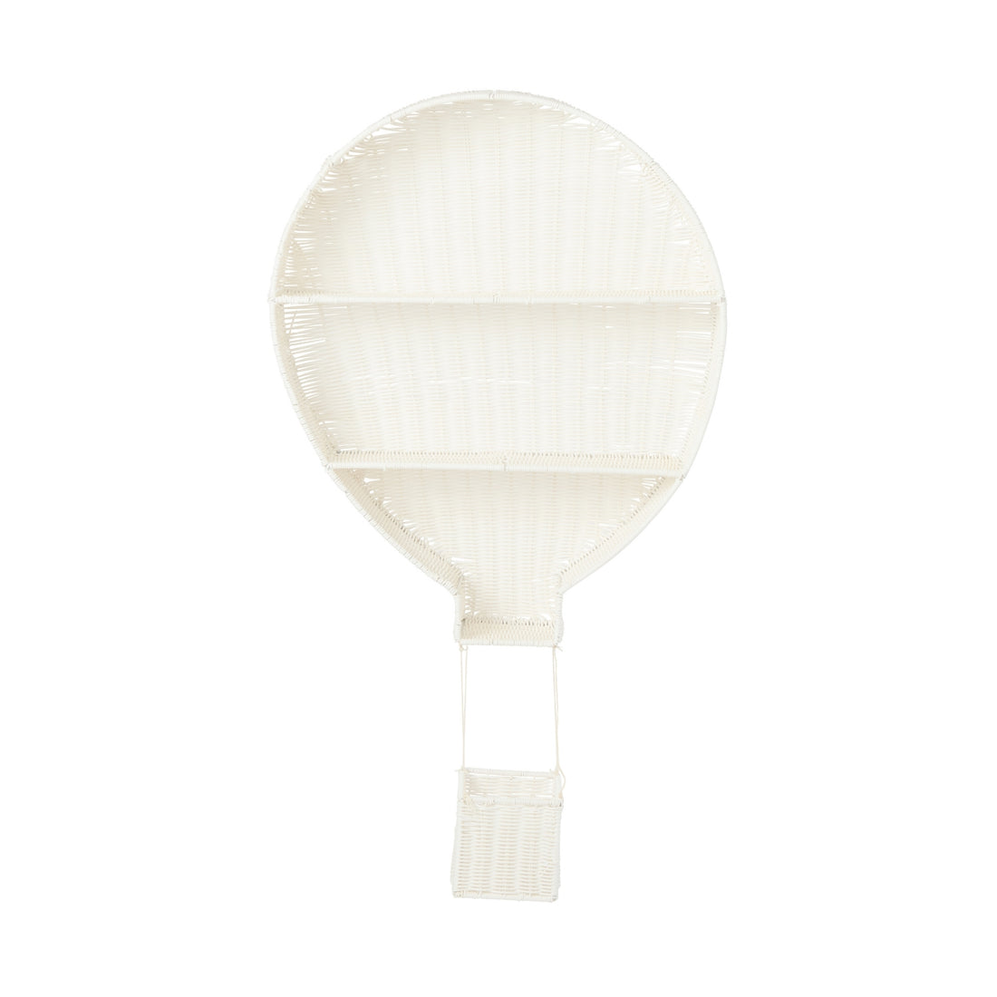 Wandrek Luchtballon Kunststof Wit J-Line