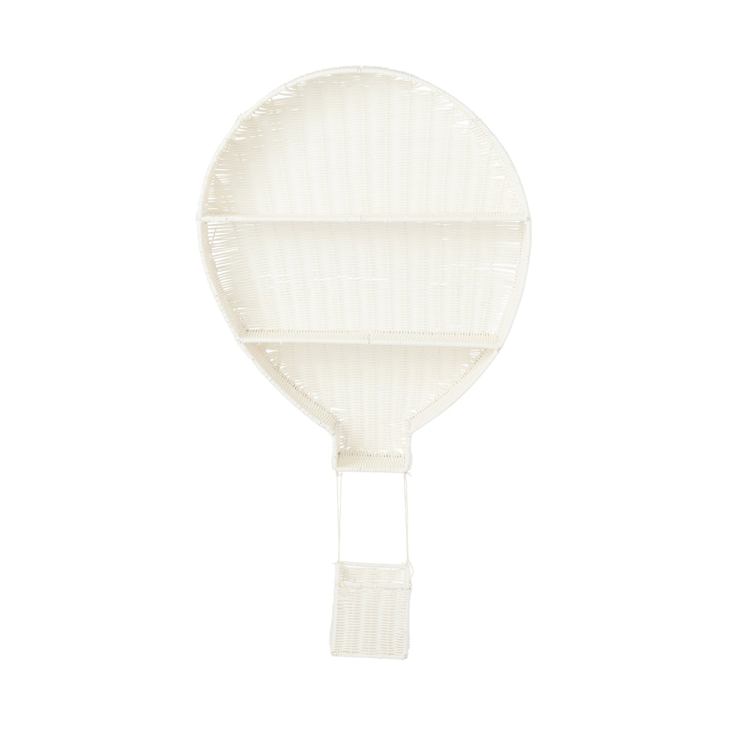 Wandrek Luchtballon Kunststof Wit J-Line