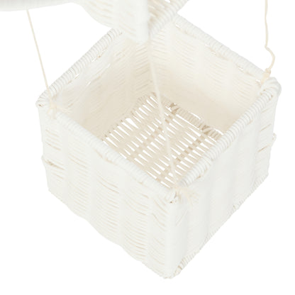 Wandrek Luchtballon Kunststof Wit J-Line