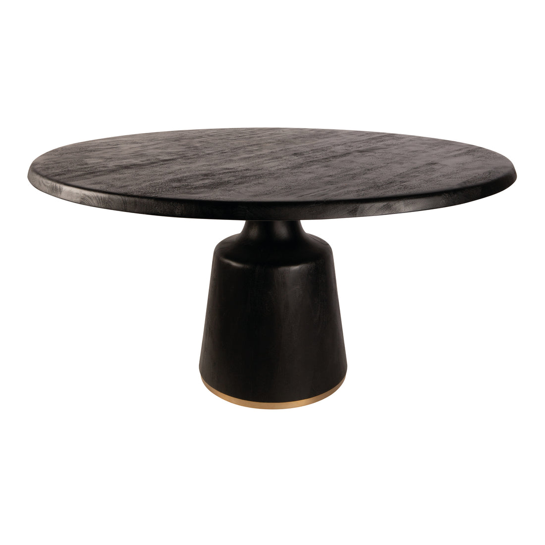 Arca Veas Eettafel Black-gold 150 x 150 x 77 PTMD - Eetkamertafel - PTMD - livinglovely.nl