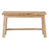 Bankje Trinity Naturel van gerecycled teakhout van MUST Living