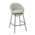 Barkruk Napoli Grijs - J-Line - Barkruk - J-Line - livinglovely.nl