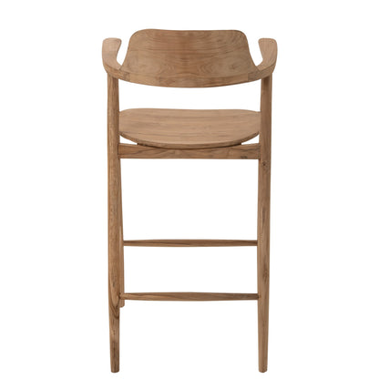 Barstoel Teakhout Naturel J-Line