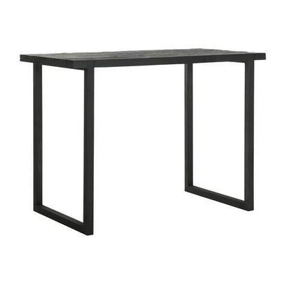 Bartafel Timeless Black Beam van DTP Home in zwart gebeitst gerecycled teakhout