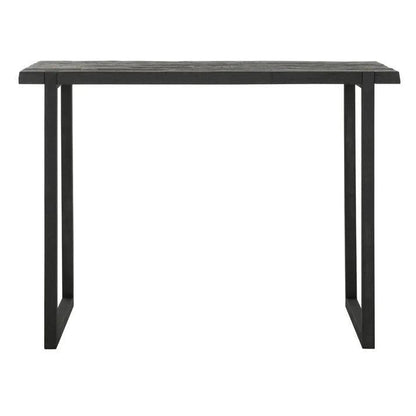 Bartafel Timeless Black Beam van DTP Home, zijaanzicht op barhoogte