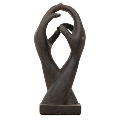 Beeld Unity Hands large in cement naturel van MUST Living