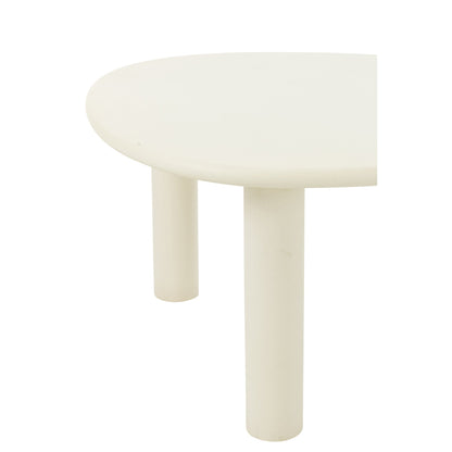 Bijzettafel Bali Wit Medium J-Line