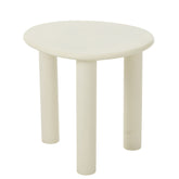 Bijzettafel Bali Wit Small J-Line - Bijzettafel - J-Line - livinglovely.nl