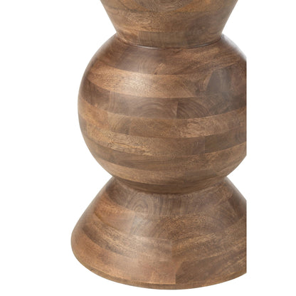 Bijzettafel Candy Mango Hout Bruin J-Line