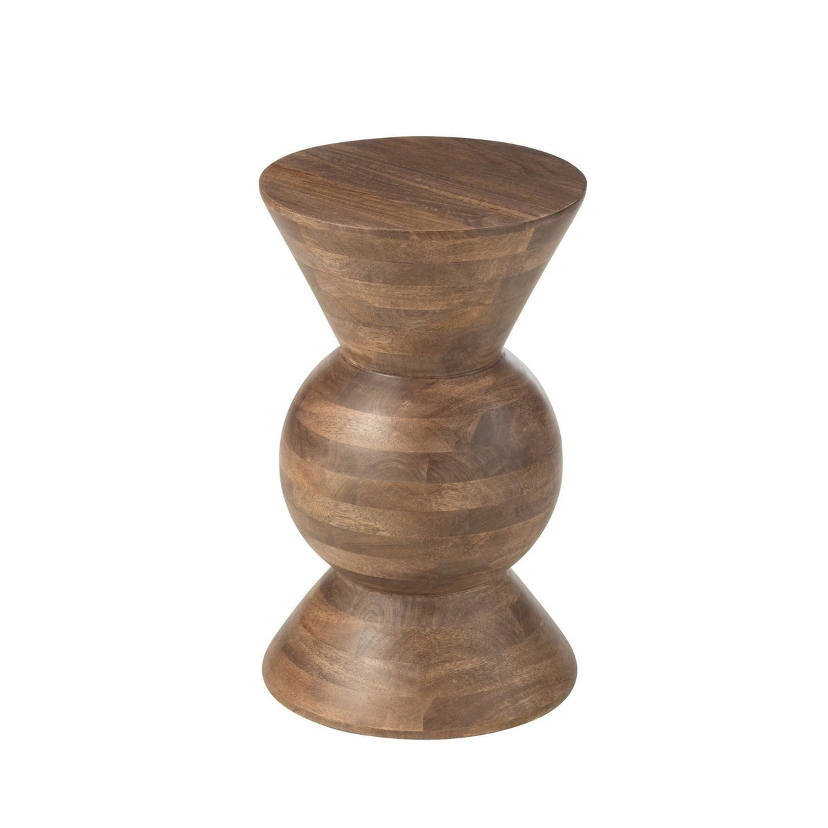 Bijzettafel Candy Mango Hout Bruin J-Line