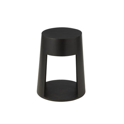 Bijzettafel Drawn Mango Hout/Mdf Zwart J-Line