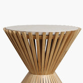 Bijzettafel Infinity Hourglass Raw Materials - Bijzettafel - Raw Materials - livinglovely.nl