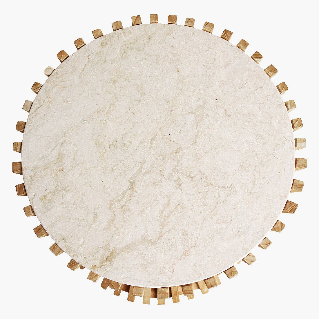 Bijzettafel Infinity Hourglass Raw Materials - Bijzettafel - Raw Materials - livinglovely.nl