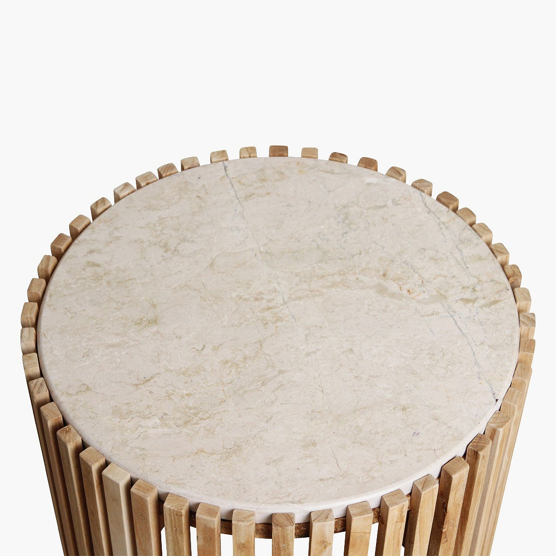 Bijzettafel Infinity Round Raw Materials - Bijzettafel - Raw Materials - livinglovely.nl