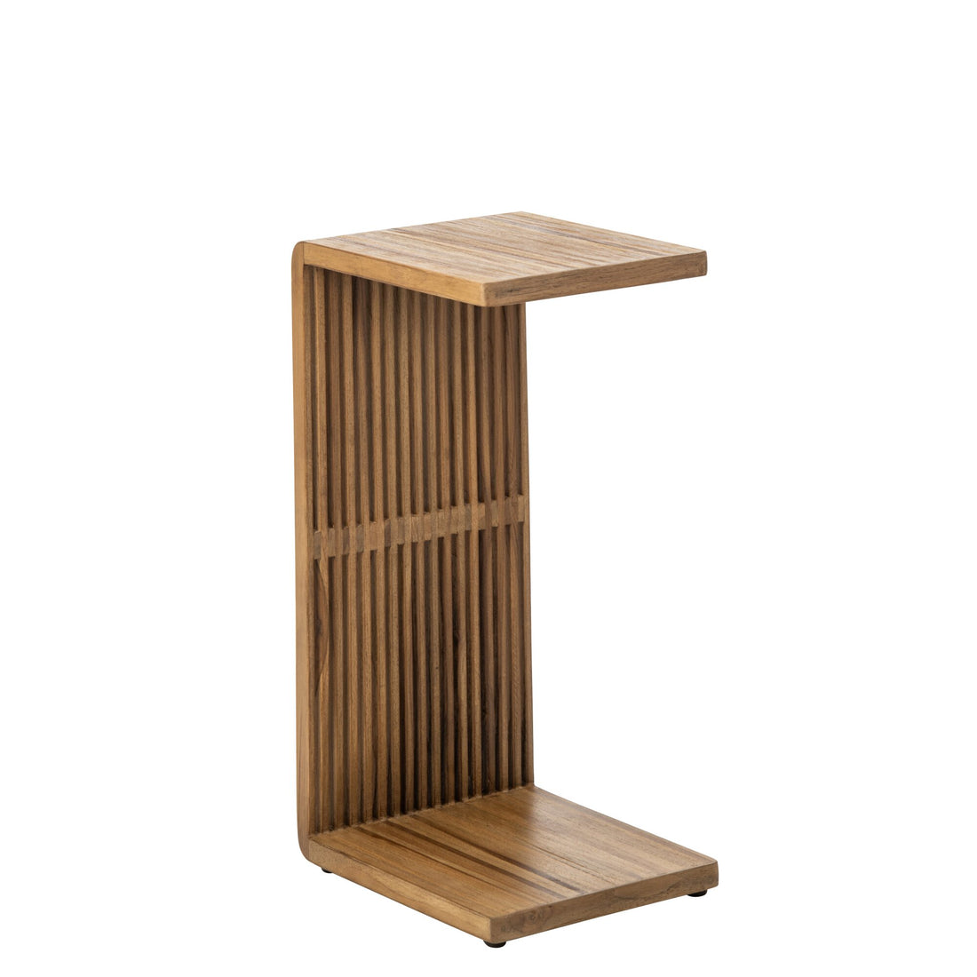Beistelltisch Latten Recyceltes Holz Natur J-Line