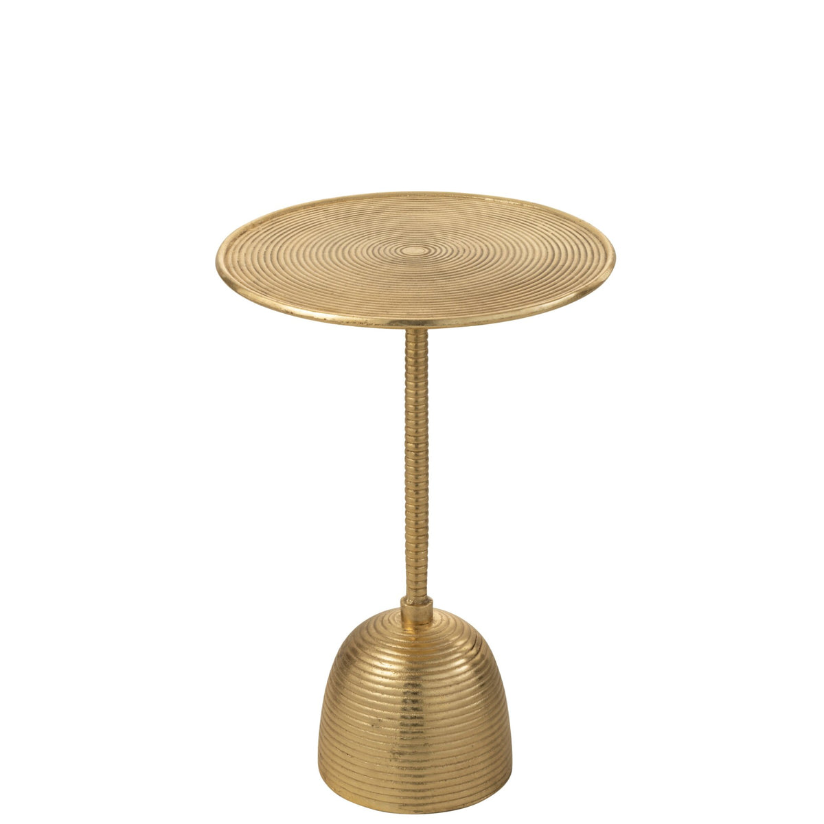 Bijzettafel Lera Aluminium Goud J-Line