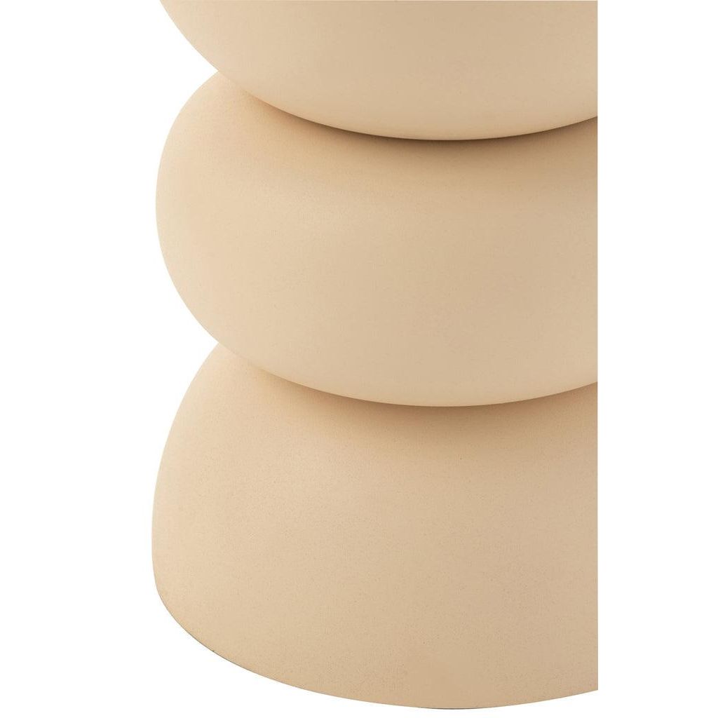 Bijzettafel Lise Ijzer Beige