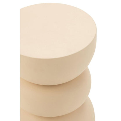 Bijzettafel Lise Ijzer Beige