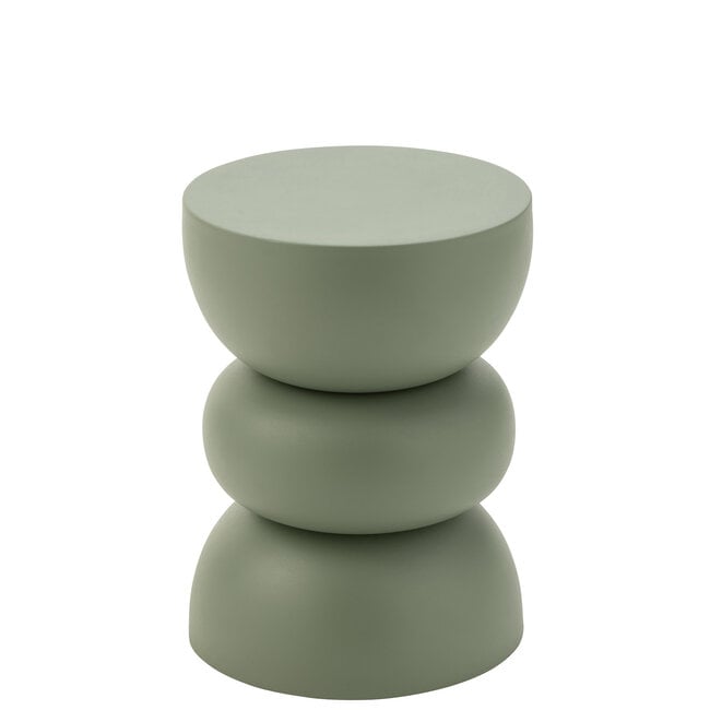 Bijzettafel Lise Ijzer Groen - Bijzettafel - J-Line - livinglovely.nl