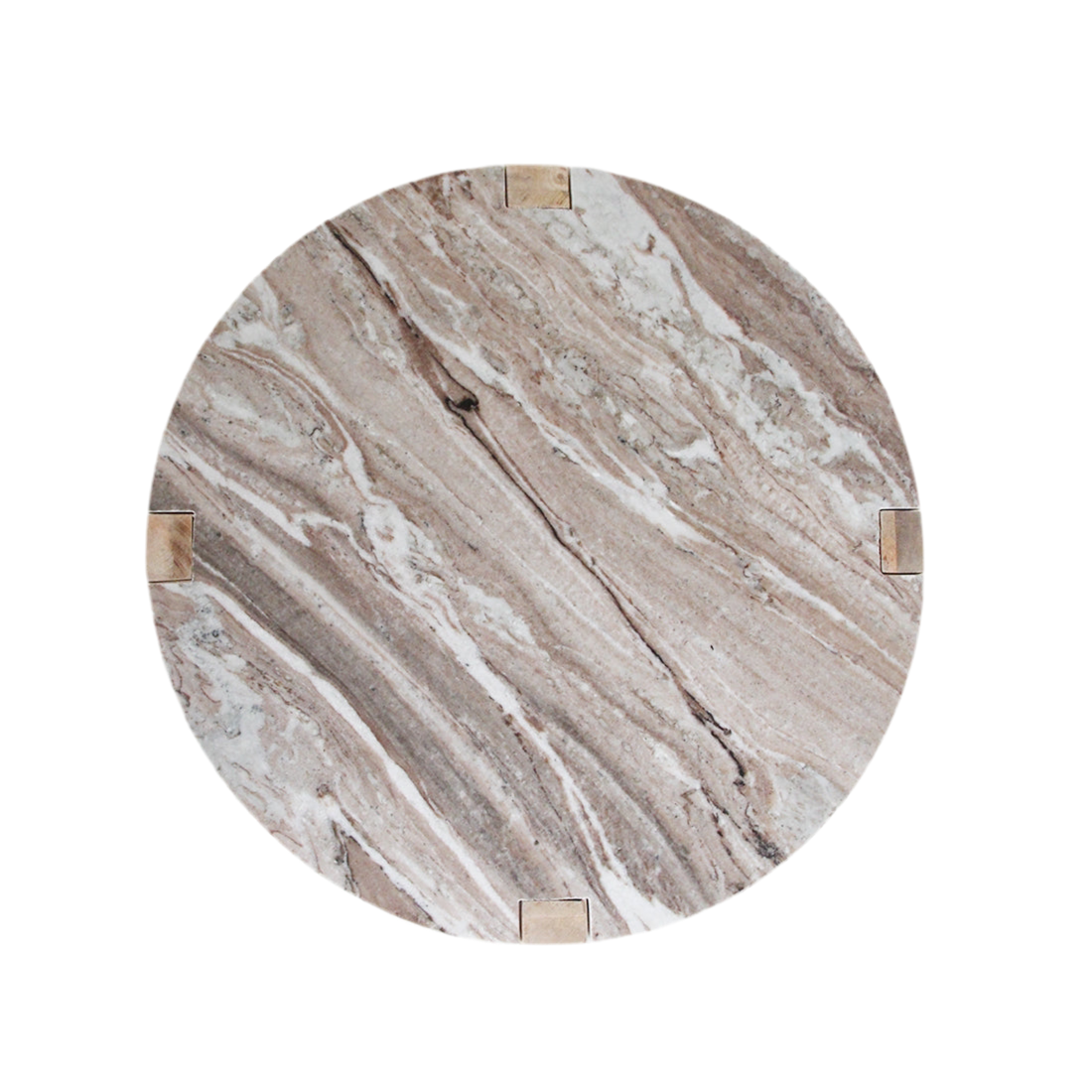 Bijzettafel Marmer Bruin Raw Materials - Bijzettafel - Raw Materials - livinglovely.nl
