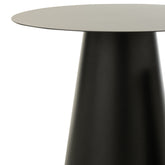 Bijzettafel Metaal Zwart/Goudkleurig Set van 2 J-Line - Bijzettafel - J-Line - livinglovely.nl