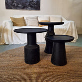 Bijzettafel Nero Midnight Raw Materials - Bijzettafel - Raw Materials - livinglovely.nl