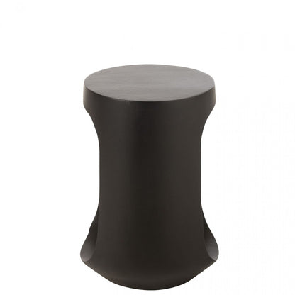 Bijzettafel Pod Gerecycleerd Hout Zwart - Bijzettafel - J-Line - livinglovely.nl