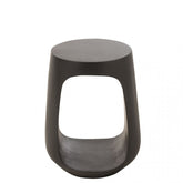 Bijzettafel Pod Gerecycleerd Hout Zwart - Bijzettafel - J-Line - livinglovely.nl