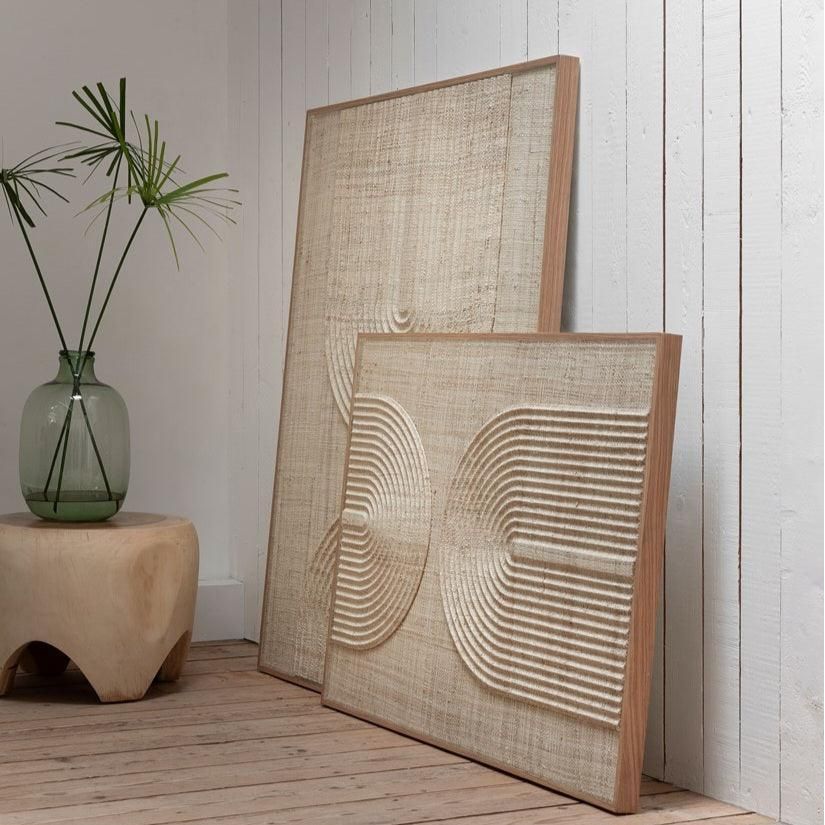 Bijzettafel Puro small van massief suar hout in naturel