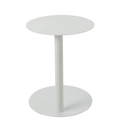 Bijzettafel Rond Metaal Wit J-Line