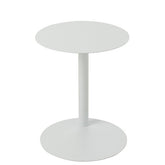 Bijzettafel Rond Metaal Wit J-Line