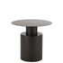 Bijzettafel Rond Metaal Zwart - Bijzettafel - J-Line - livinglovely.nl