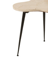 Bijzettafels Marmer/Metaal Set van 3 - Bijzettafel - J-Line - livinglovely.nl