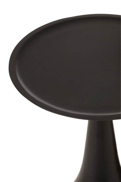 Bijzettafels Paro Mangohout Bruin/Zwart Set van 2 - Bijzettafel - J-Line - livinglovely.nl