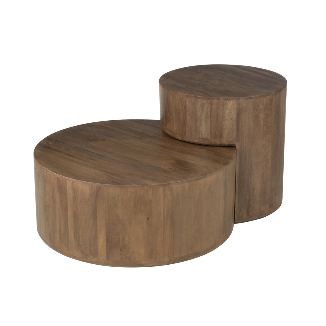 Beistelltische Toge Mangoholz Braun 2er-Set J-Line