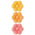 Bloem Polyester Roze/Oranje Assortiment Van 3 J-Line