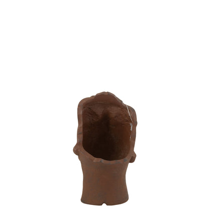 Bloempot David Klei Roest Small