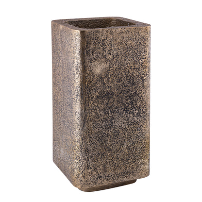 Bloempot Indira - Aluminium - Goud- Set van 2 PTMD - Pot - PTMD - livinglovely.nl