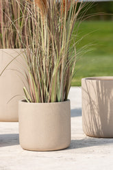 Bloempotten Dune Klei Ivoor Set van 4 - Pot - J-Line - livinglovely.nl