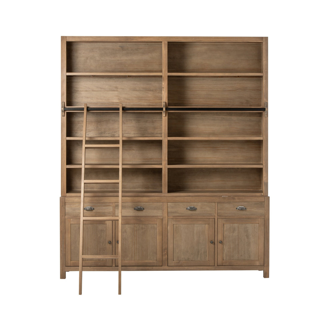 Boekenkast Blois Grenenhout Naturel J-Line
