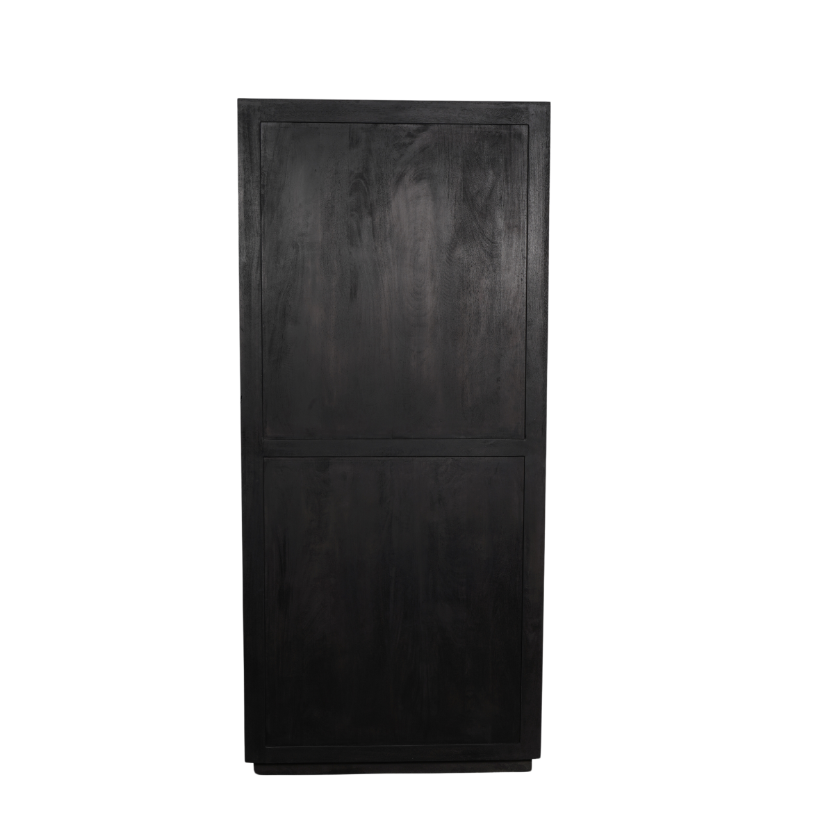 Boekenkast Brussel Zwart 90cm van Starfurn in een lichte woonkamer naast een bank