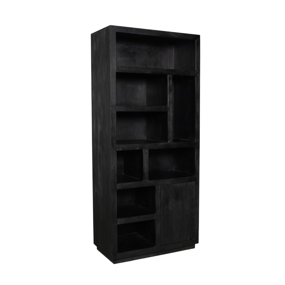 Onderzijde en voet van de Boekenkast Brussel Zwart 90cm van Starfurn