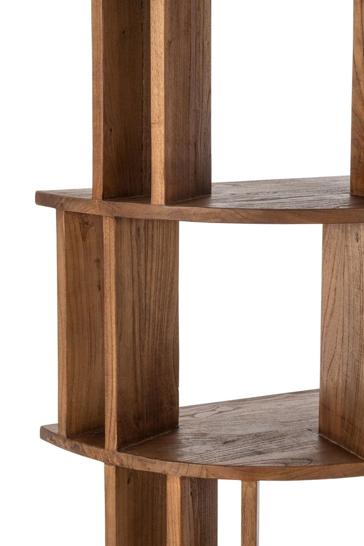 Boekenkast Halve Cirkel Mindi Hout Naturel J-Line