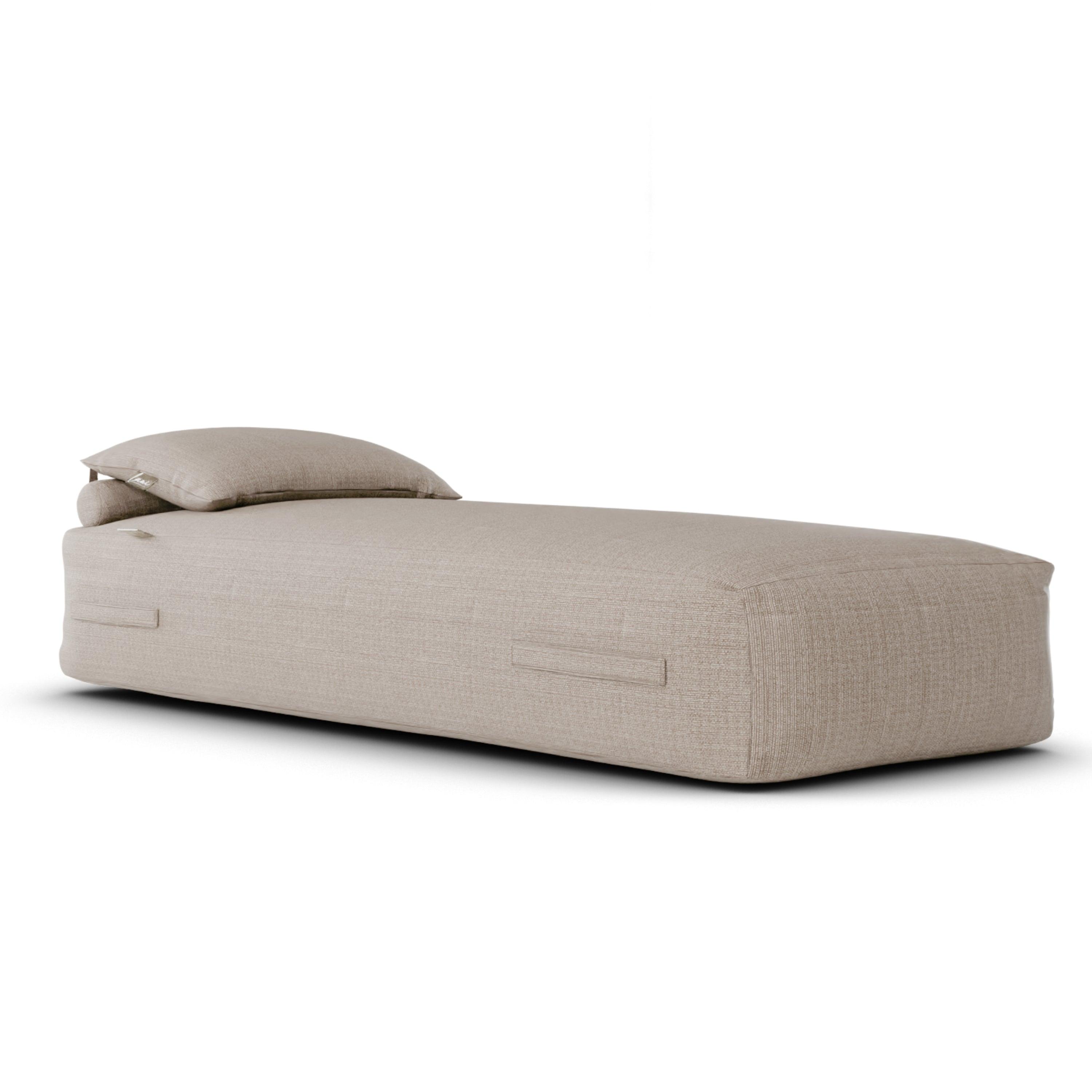 Boho Daybed Taupe - Laui Lounge™ - Ligbed - Laui Lounge - livinglovely.nl