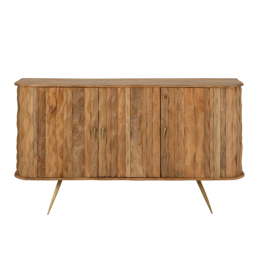 Buffetkast Curve Hout Naturel J-Line