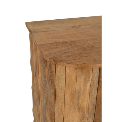 Buffetkast Curve Hout Naturel J-Line