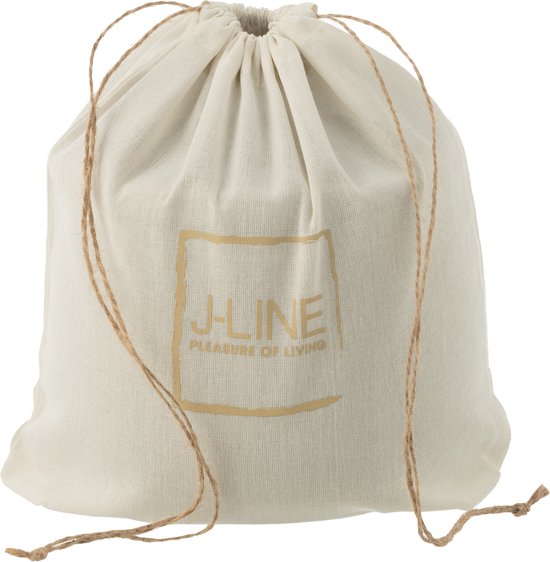 Buitenkaars Cement Zwart Small -18u - Buitenkaars - J-Line - livinglovely.nl