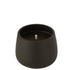 Buitenkaars Cement Zwart Small -18u - Buitenkaars - J-Line - livinglovely.nl