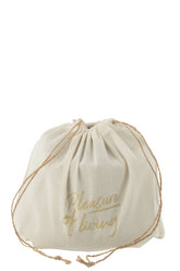 Buitenkaars Cyra Cement Blauw Large 48uur - Buitenkaars - J-Line - livinglovely.nl