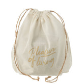 Buitenkaars Cyra Cement Blauw Small 18uur - Buitenkaars - J-Line - livinglovely.nl